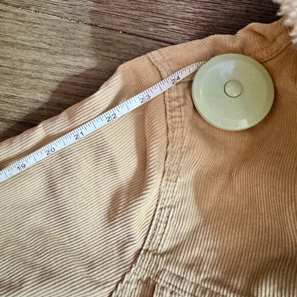 Levi’s Original Sherpa Corduroy Trucker Jacket • Safari Tan • Size L • NWT - Picture 8 of 16
